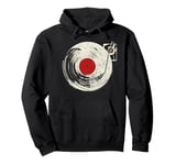 Vinyl Record Player Oldschool Vinyl Music Record Collector Pullover Hoodie