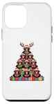 Coque pour iPhone 12 mini Christmas Tree Singe Singes Chimpanzé