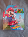 Hot Wheels - Super Mario - Mario -  Character Car - Brand New & Sealed