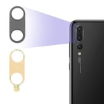 Huawei P20 Pro Skyddsglas för byte av bakkameraobjektiv - Svart Svart Svart