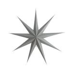 House Doctor-Star Papirstjerne 9 Spidser 87 cm, Grå