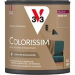 Peinture murale intérieure Colorissim® V33 Beige kaki Velours 0,5L - Beige Kaki