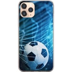 Apple iPhone 11 Pro Transparent Mobilskal Fotboll