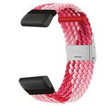 Flätat klockarmband Garmin Enduro 2 - Gradientred