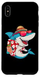 iPhone XS Max Shark Hawaiian Funny Aloha Hawaii Holidays Beach Lover Fan Case