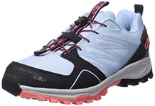 CMP Femme ATIK WMN WP Trail Running Shoes Chaussures de Course à Pied, Bleu Azur, 41 EU