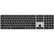 Apple Magic Keyboard with Touch ID and Numeric Keypad for Mac models with Apple silicon - Norwegian - Black Keys