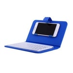Wireless Bluetooth 3.0 Mini Keyboard Flip Pu Leather Case For Ip Black 23*14cm