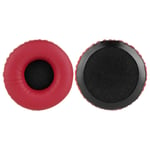 Geekria Replacement Ear Pads for Sennheiser HD25, HD25SP Headphones (Red)