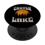 Parc national du lac Crater PopSockets PopGrip Adhésif