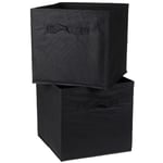 Calicosy - casâme - Cube de rangement intissé 28x28cm - Lot de 2