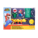 JAKKS Pacific Super Mario 2,5 tommers diorama-sett Soda Jungle