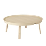 Muuto - Around Coffee Table - XL, Utförande - Ask - Sofabord - Thomas Bentzen - Tre farget - Tre