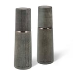 Cole & Mason Marlow Salt and Pepper Mills, Adjustable Grind Precision+ Mechanism, Beech Wood, 185 mm, Gift Set, Includes 2 x Salt and Pepper Grinders