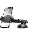 UGREEN Support Téléphone Voiture Ventouse Tableau Bord Porte Smartphone Voiture Rotation 360 Degrés Pose Portable Pare Brise Compatible avec iPhone 15 Plus Pro Max 14 13 12 Galaxy S23 Redmi (Noir)