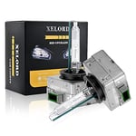 XELORD Ampoule d3s 6000K Xenon au Remplacer Kit Pour Lampe Xénon de Voiture(12V 35W 2Pièces)