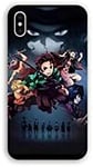 Coque pour Samsung Galaxy A10 Manga Demon Slayer Noir