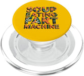 Machine à pet à soupe avec citation amusante PopSockets PopGrip pour MagSafe