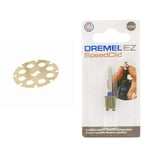 Dremel SC544 Disque de Découpe en Carbure SpeedClic - Disque à Tronçonner, Diamètre 38mm & S402 Mandrin SpeedClic - Adaptateur pour Fixer les Accessoires Dremel EZ SpeedClic Sans-Clé