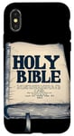 iPhone X/XS Pretty Holy Bible Outfit for Books and Christ Lovers Case