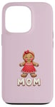 Coque pour iPhone 13 Pro Maman Drôle En Pain D'épice Pour Noël Amusant Pour Les Fêtes