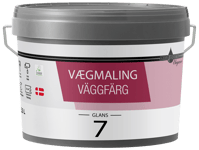 Droppen Elegance Väggfärg Glans 7 - modevit