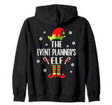 The Event Planner's Elf Funny Ugly Christmas Assistant Zip Hoodie