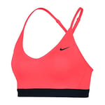 Nike Indy Sports, Women Indy Sports Bra, Red (Ember Glow/Black/Black) , M (M EU)