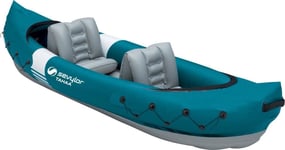 Sevylor Tahaa Kayak, Inflatable Canoe for 2 persons, Inflatable Boat, Paddle PVC