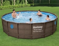 Bestway Bestway Power Steel Pool, Med Tillbehör, 488 X 122 Cm