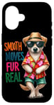 iPhone 16 Smooth And Moves Fur Real Funny Dog Style Case