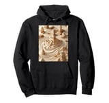 Tranquil Zen Garden Asian Art Pullover Hoodie