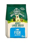 James Wellbeloved James Wellbeloved Adult Large Breed Dry Dog Food Fish & Rice 15 Kg