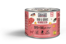 Mac's Mac's Super Food for Dogs Storfe og Gresskar Våtfôr 6x200g