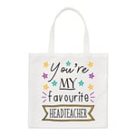 You're My Favourite Headteacher Stars Regular Tote Bag Funny Boss