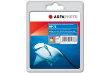 AgfaPhoto - farve (cyan, magenta, gul) - kompatibel - Genproduceret - blækpatron (alternativ til: HP 78, HP C6578A, HP C6578D)