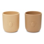 Konges Sløjd 2pk lemon cups - rose sand/brown clay