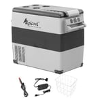 Alpicool CF55 55 Liter Glaciere Portable Réfrigérateur Voiture Camping Congélateur 12/24V Mini Frigo pour Maison, Bureau ou Pique-Nique en Plein Air/ -20 à 20℃