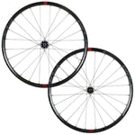 Fulcrum Rapid Red 500 DB 2WF Gravel Wheelset - 700c Black / 12mm Front 142x12mm Rear Shimano Centerlock Pair 11-12 Speed Tubeless