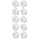 Cyclingcolors - 10x support de cadre attache tableau ferrure plastique 20mm bois à percer meuble crochet trou assemblage accroche