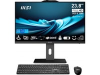 Dator Msi Dator Aio Msi Pro Ap242p 14M-682Eu 23,8" Fhd/I5-14400/16Gb/Ssd512gb/Uhd730/11Pr Svart