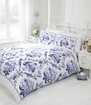 Rapport "Boheme Ensemble Housse de Couette, Bleu, Double