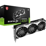 MSI GeForce RTX 4060 Ti 8G VENTUS 3X E1 OC Graphics Card - RTX 4060 Ti GPU, 8GB GDDR6 (18Gbps/128-bit), PCIe 4.0 - 3 x TORX Fan 4.0 - HDMI 2.1a, DisplayPort 1.4a