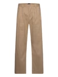 GANT Relaxed Pleated Chinos Beige