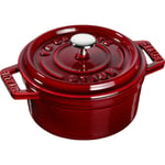 Staub La Cocotte Pata Pyöreä 10 cm, Grenadiini punainen 40509-805-0