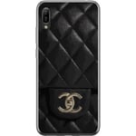 Huawei Y6 Pro (2019) Genomskinligt Skal Chanel Black