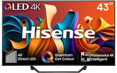 TV QLED Hisense 43A7NQ 108 cm 4K UHD 2024