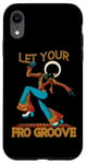 iPhone XR Let Your Fro Groove Retro 70s Music Afro Disco Funky Case