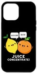 Coque pour iPhone 12 Pro Max Concentré de jus Funny Fruit Pun