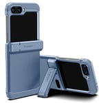 Spigen Tough Armor Pro [Hinge Protection] Case Compatible with Samsung Galaxy Z Flip 6 - Sierra Blue